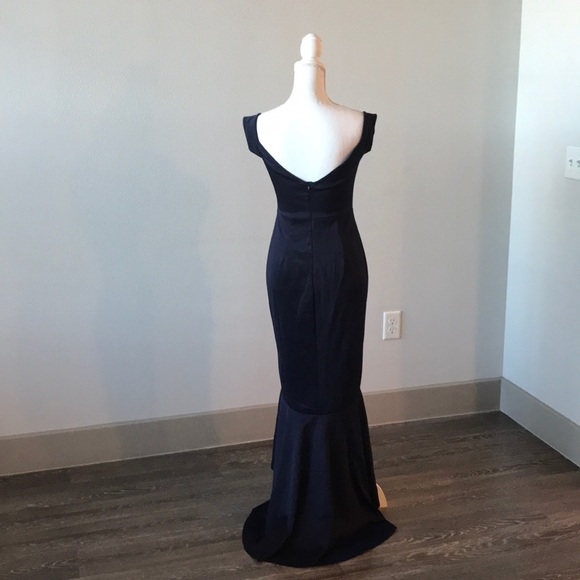 Navy Semi Formal Dress - Picture 2 of 3
